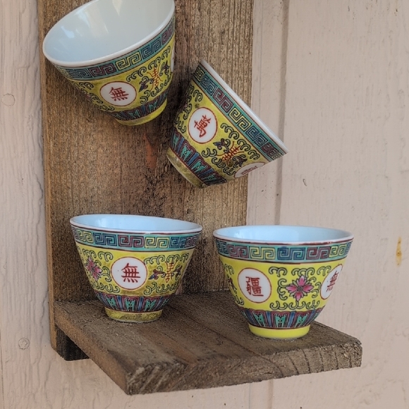 Rustic Wooden Handcrafted Bird Feeder Party Of 4 - Picture 2 of 16